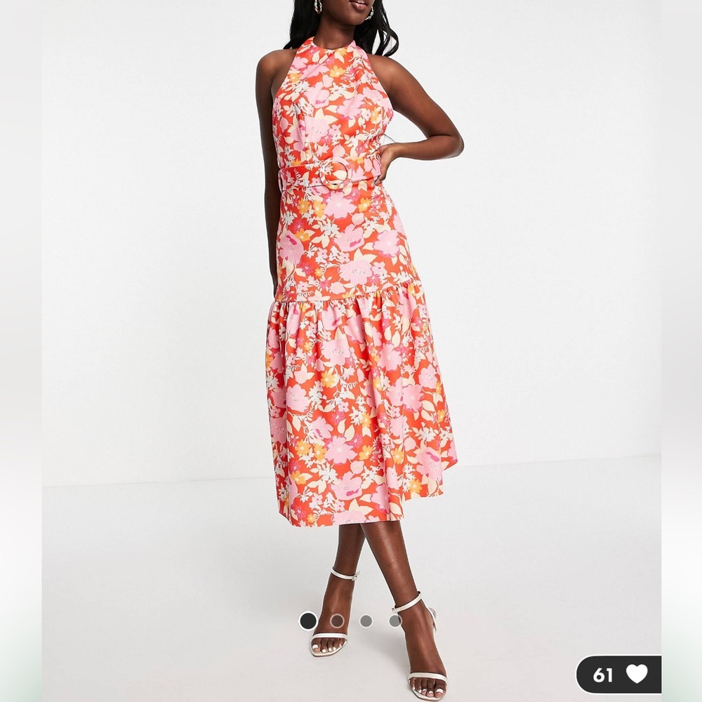Asos halter dress
